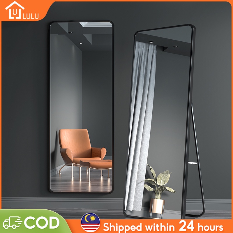 Standing Long Mirror Stand Modern Nordic Fulllength mirror wall Cermin