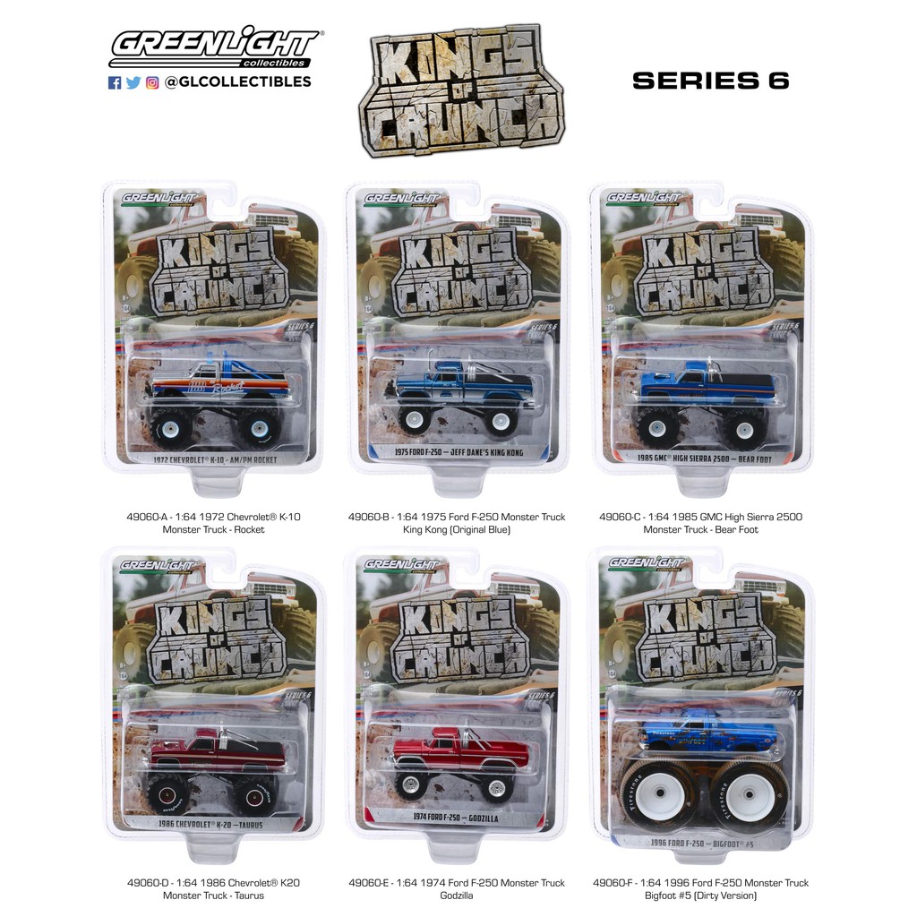 Greenlight collectibles cheap kings of crunch