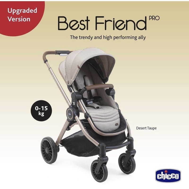 Chicco Best Friend Pro Two Ways Stroller (FREE Rain Cover