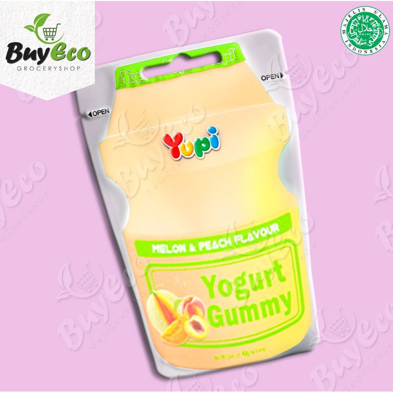 (Halal) YUPI YOGURT GUMMY (Original / Mixed Berries / Melon & Peach