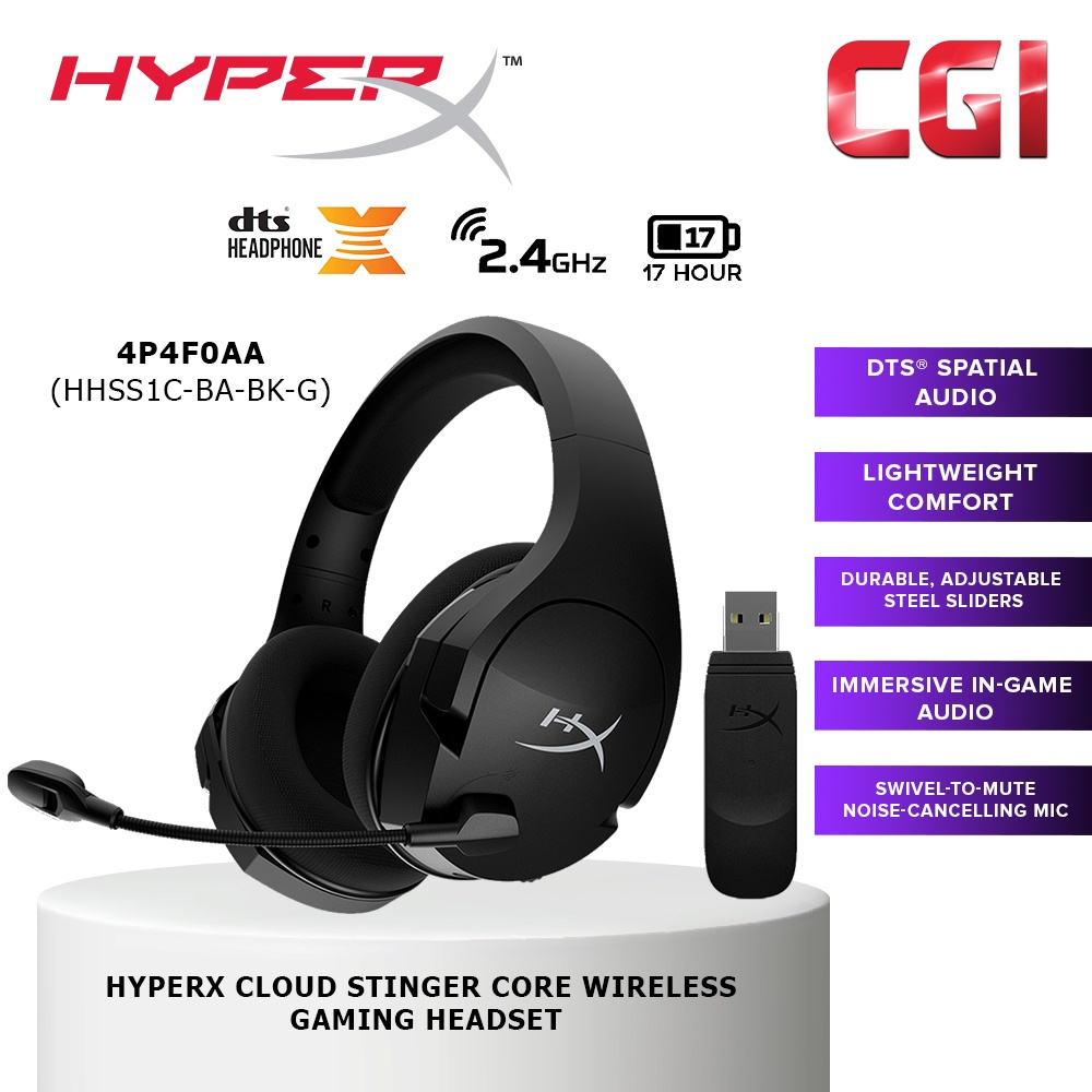 Cloud Stinger Core Wireless Gaming Headset + DTS