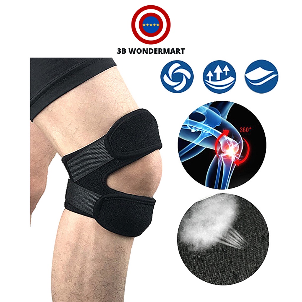 Sport Breathable Knee Guard Support Sport Protector Knee Pad Futsal ...