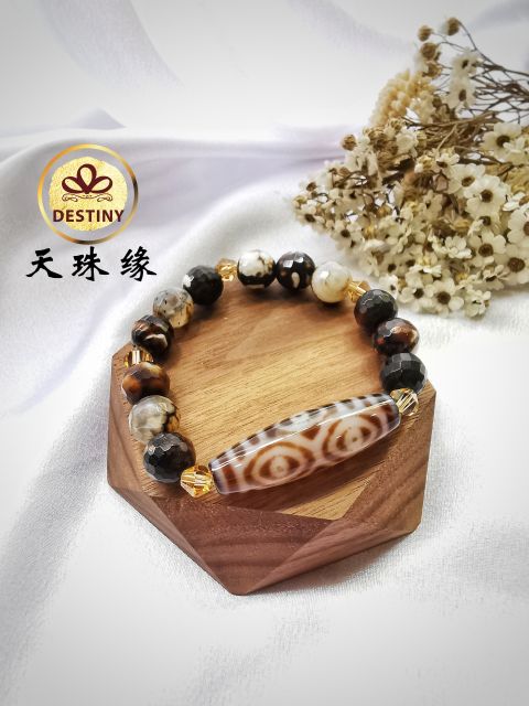 龙眼新天珠系列DRAGON EYE NEW DZI COLLECTION | Shopee