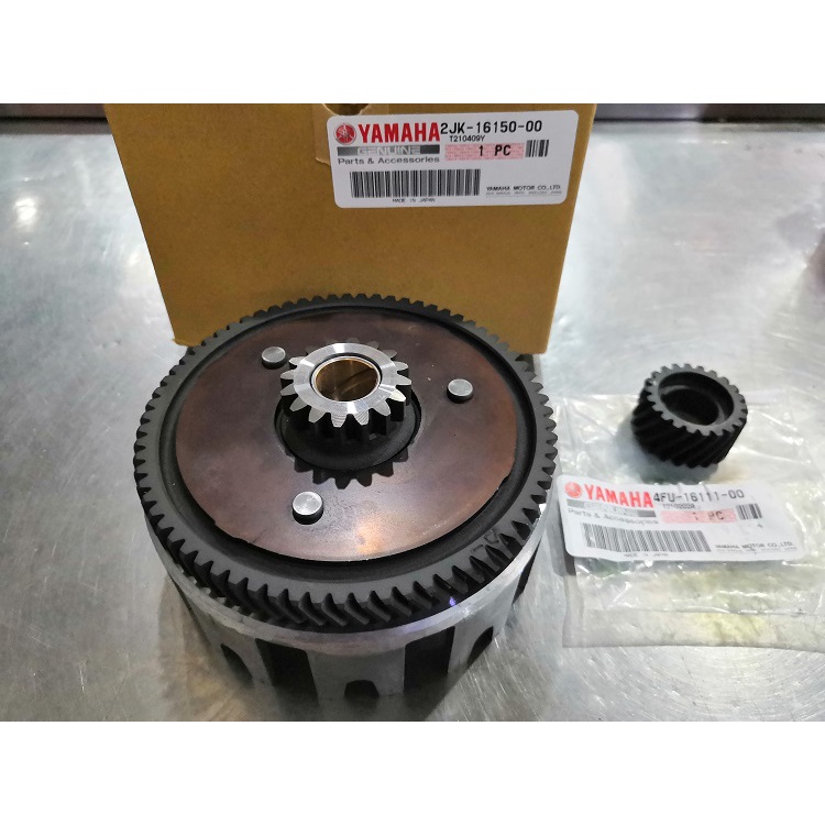 Yamaha RXZ Catalyzer Clutch Primary Gear Clutch Primary Driven 100% ...