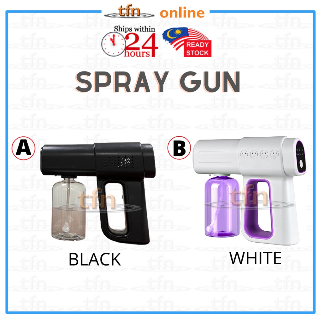 Nano Spray Gun Wireless Rechargeable Disinfection Sprayer Shopee Malaysia