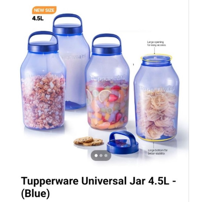 TUPPERWARE UNIVERSAL JAR(1) 4.5L | Shopee Malaysia