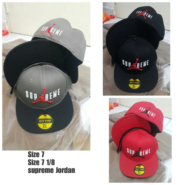 Full cap Supreme Jordan | Shopee Malaysia