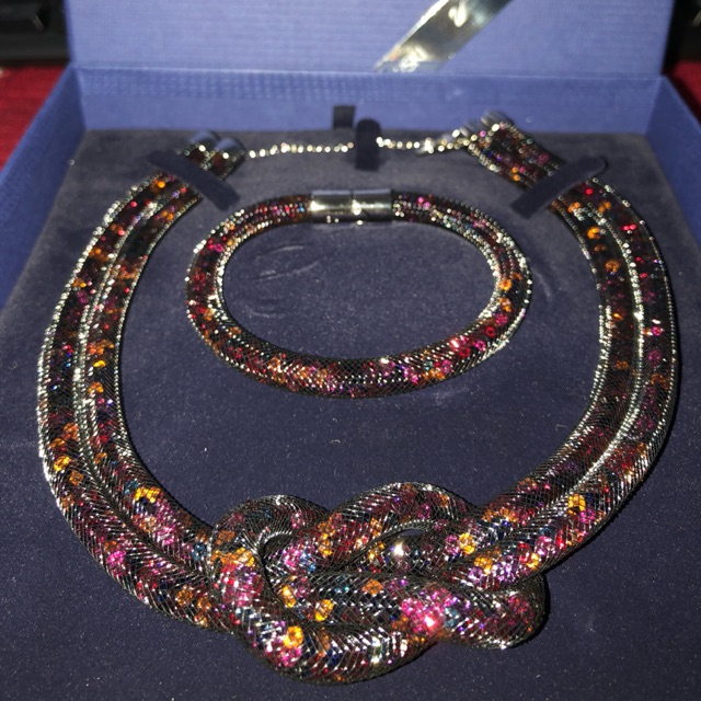 Swarovski stardust discount necklace