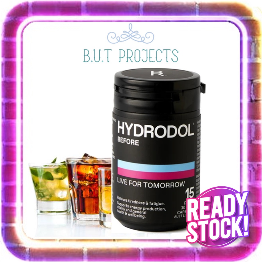 [100% IMPORT Date: 06/2025] Hydrodol 解酒片 Handover Relief Before 15 Dose ...