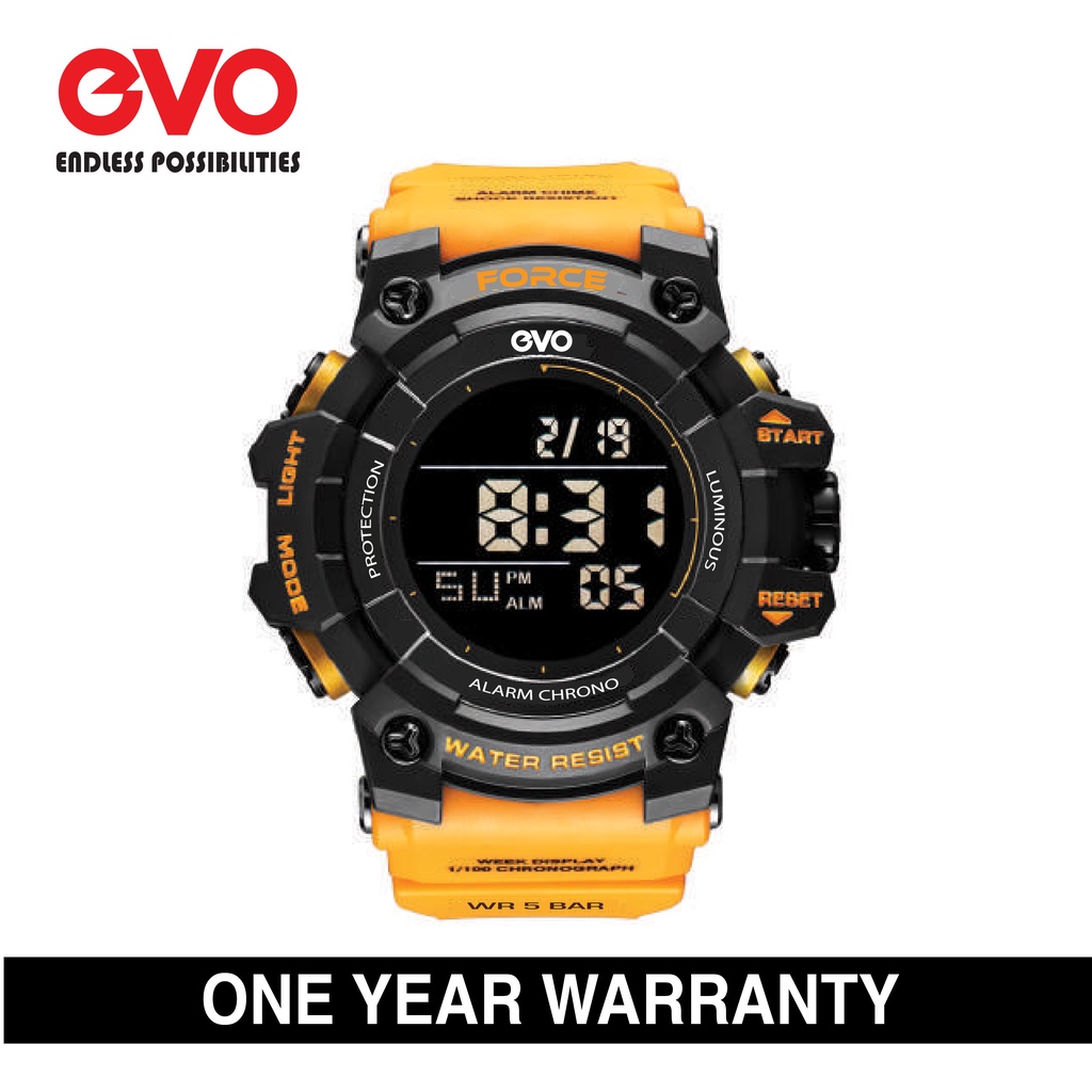 Evo military digital watch best sale
