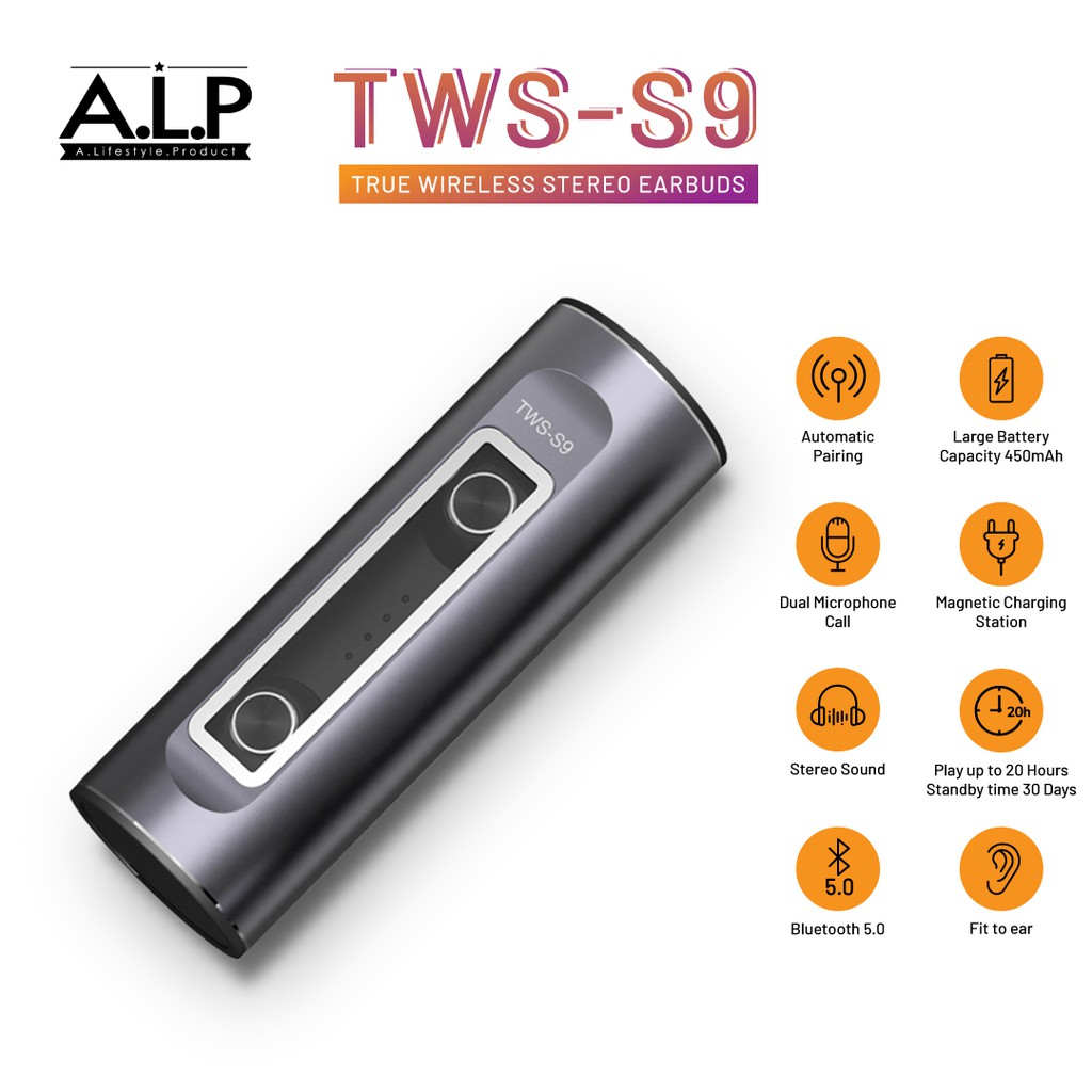 TWS S9 Bluetooth 5.0 True Wireless Earbuds Shopee Malaysia