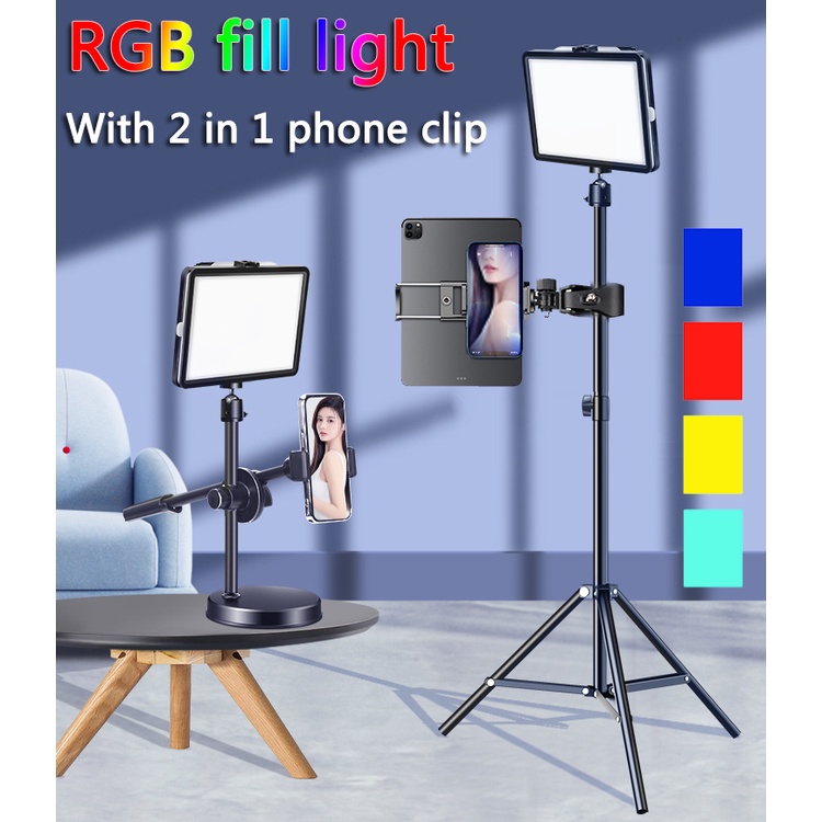 LED Photography Video Light Panel Lighting Photo Studio Lamp Kit For ...