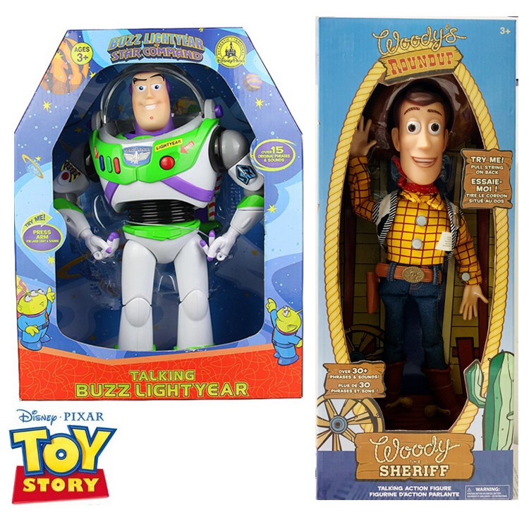 Toy Story Buzz Lightyear Woody Sheriff Jessie Model Doll