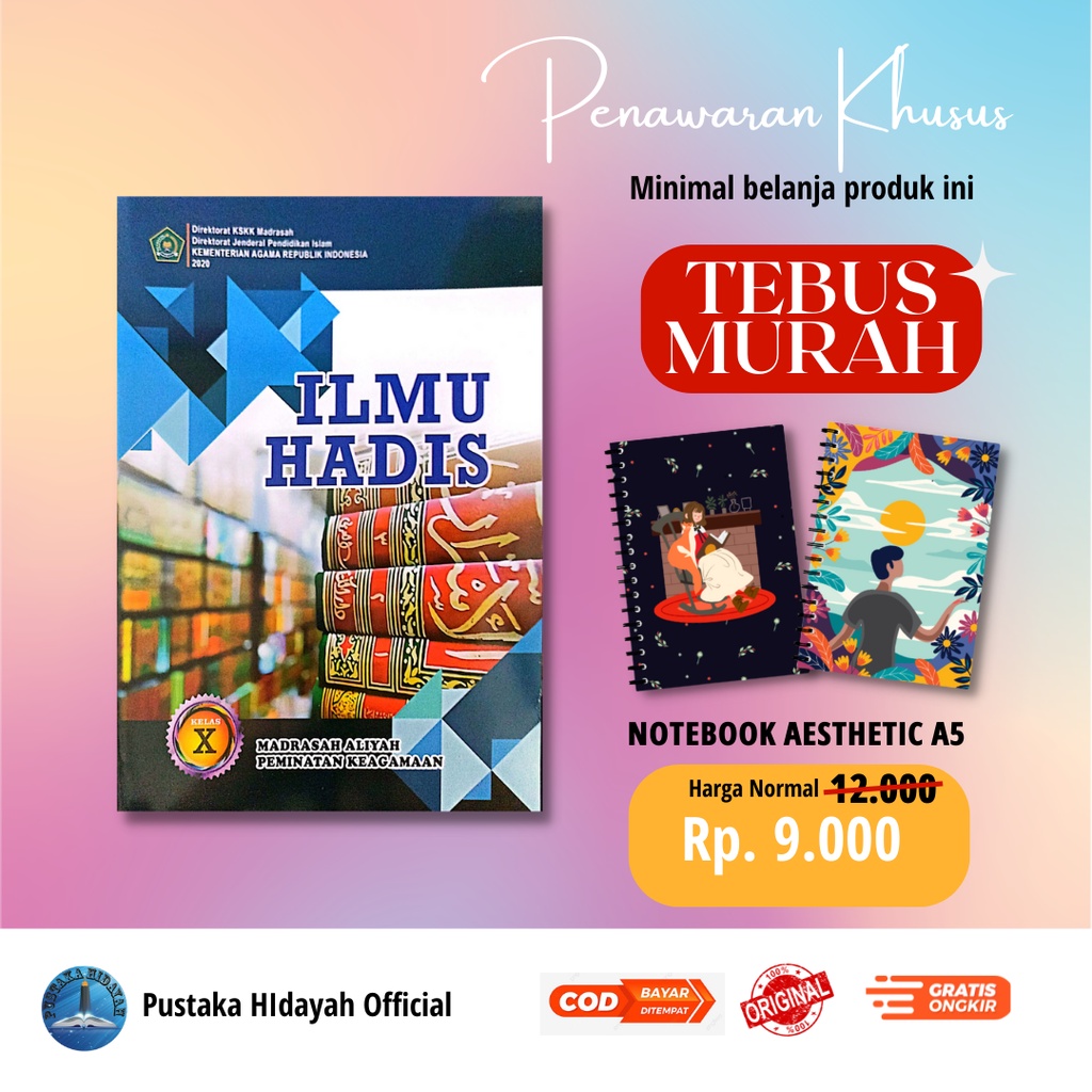 Hadith SCIENCE Student Book Specialization Class 10 Madrasah Aliyah ...