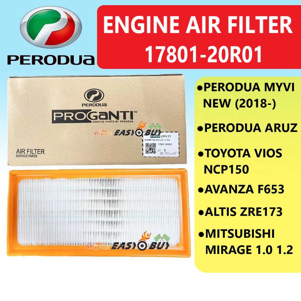 Perodua Engine Air Filter Myvi New 2018 / Aruz / Vios NCP150 /Altis