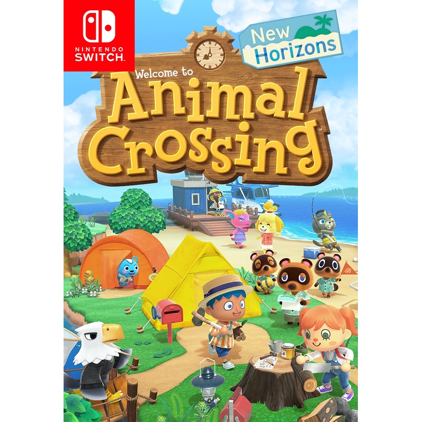 NS (Switch) Game Animal Crossing New Horizons 集合啦！动物森友会 [ENG/CHI ...