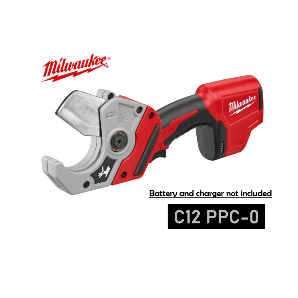 Milwaukee C12PPC M12 Cordless PEX Pipe Cutter Tube Cutters Body Only