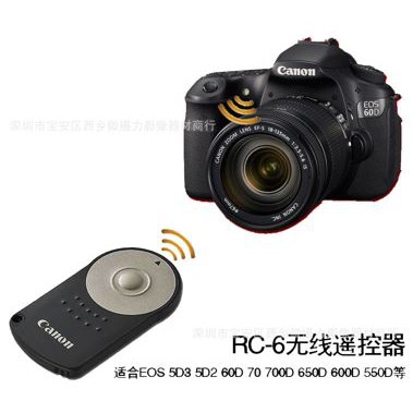 Canon CAMERA remote control RC6 REMOTE CONTROL | Shopee Malaysia