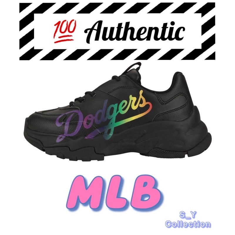 Authentic🇰🇷MLB Dodgers老爹鞋👟MLB Chunky LA Dodgers Sneakers