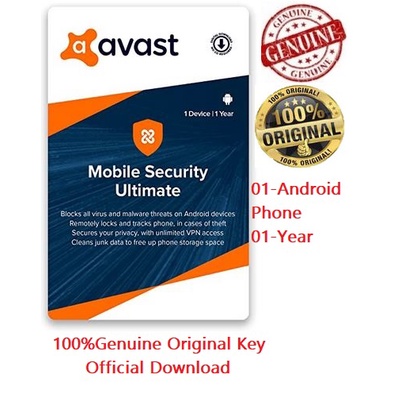 Avast Mobile Security - Ultimate Latest Version (1 Android Device/Phone ...