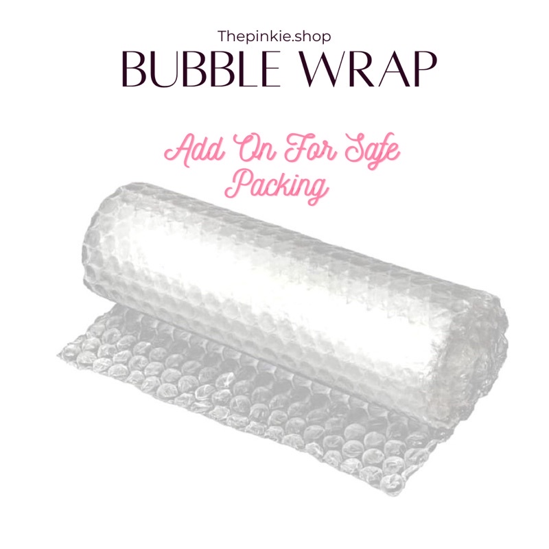 EXTRA BUBBLE WRAP FOR PROTECTION SAFE PACKING | Shopee Malaysia