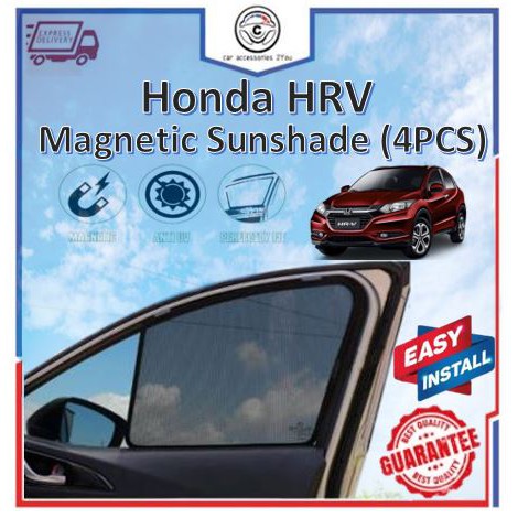 Honda Hrv Magnetic Oem Sunshade Pcs Shopee Malaysia