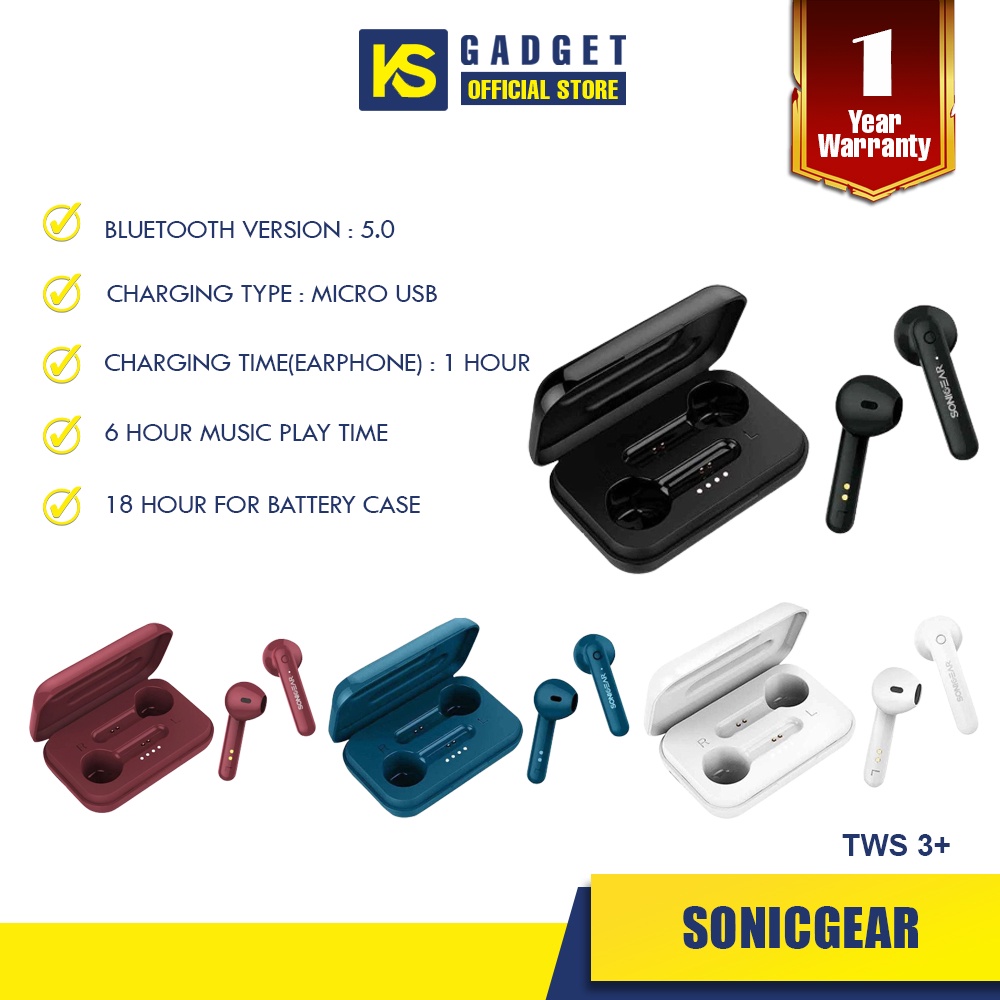 Sonic gear best sale tws 3