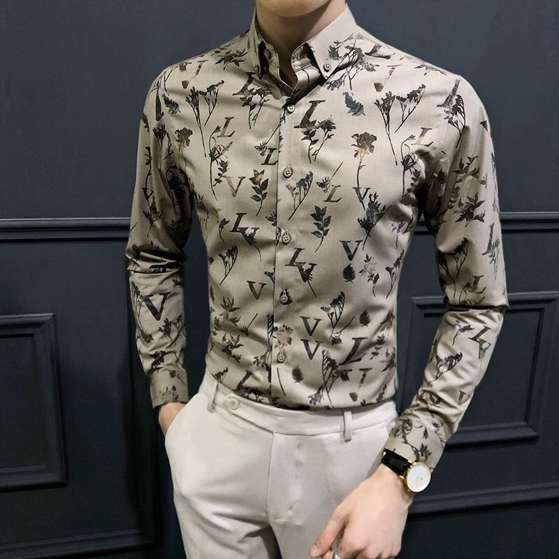 Las mejores ofertas en S Tamaño Regular Louis Vuitton Informal Con Botones  camisas para hombres