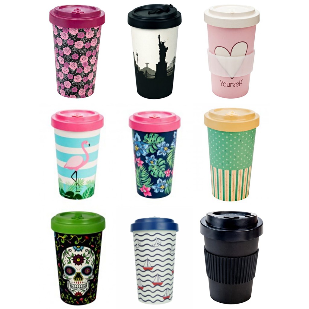 Portable 300ML 400ML 500ML woodway Eco Bamboo reusable COFFEE Cup ...