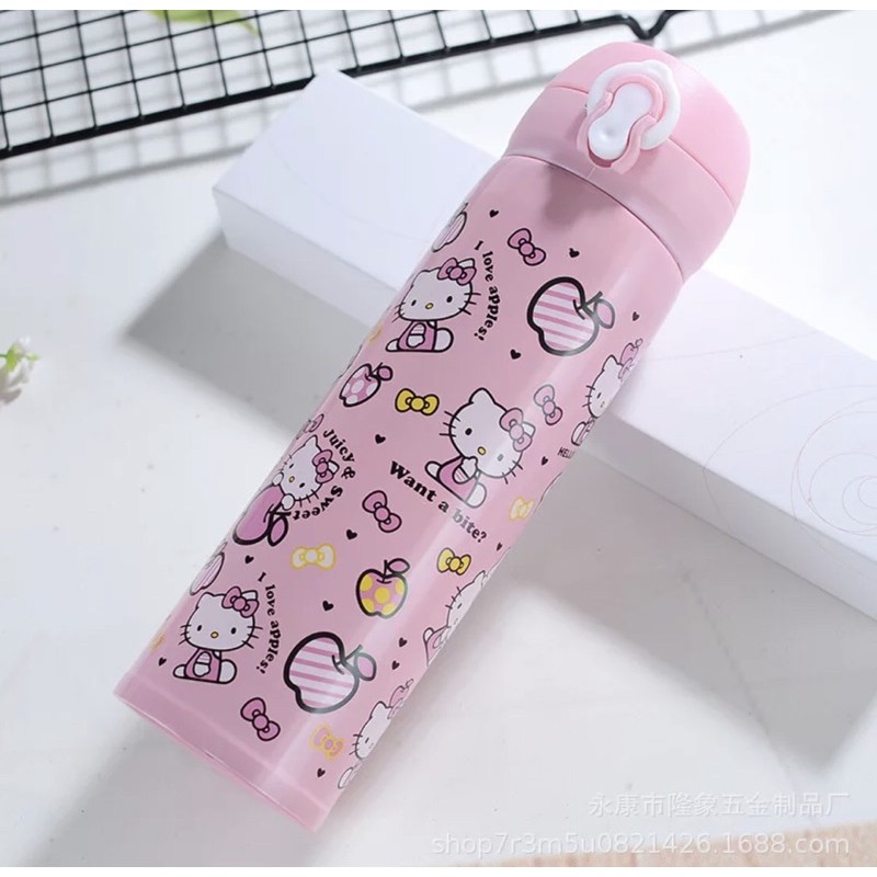 Hello Kitty/Doraemon Thermos Flask Stainless Steel 500ml | Shopee Malaysia