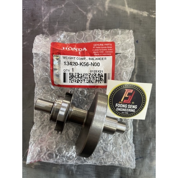 ORIGINAL HONDA RS150 RSX RS BALANCER GEAR SET SPRING & RUBBER G ...