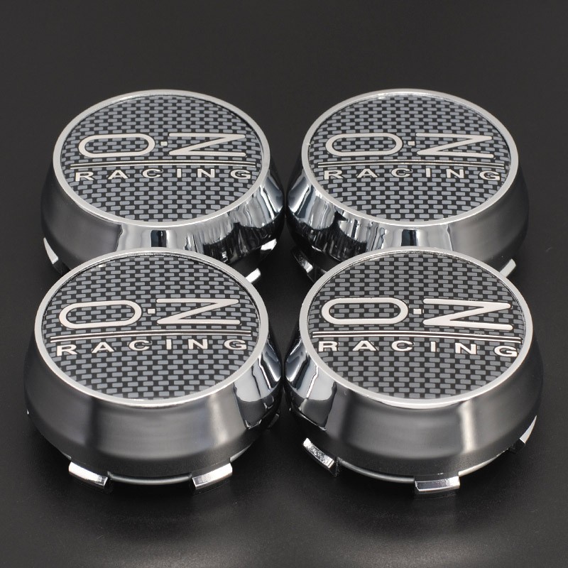 4x 60mm OZ Nabendeckel Felgendeckel Radkappen