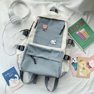 Ready Stock School Bag Korean-Style Japanese Middle School Student  Schoolbag Female High SchoolinsShoulder Bag Bag Student Backpack