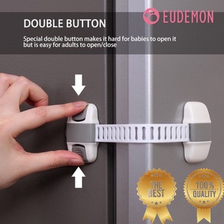 EUDEMON Refrigerator Door Lock Cabinet Lock Cupboard Lock Baby Protection  from Children Safety Lock