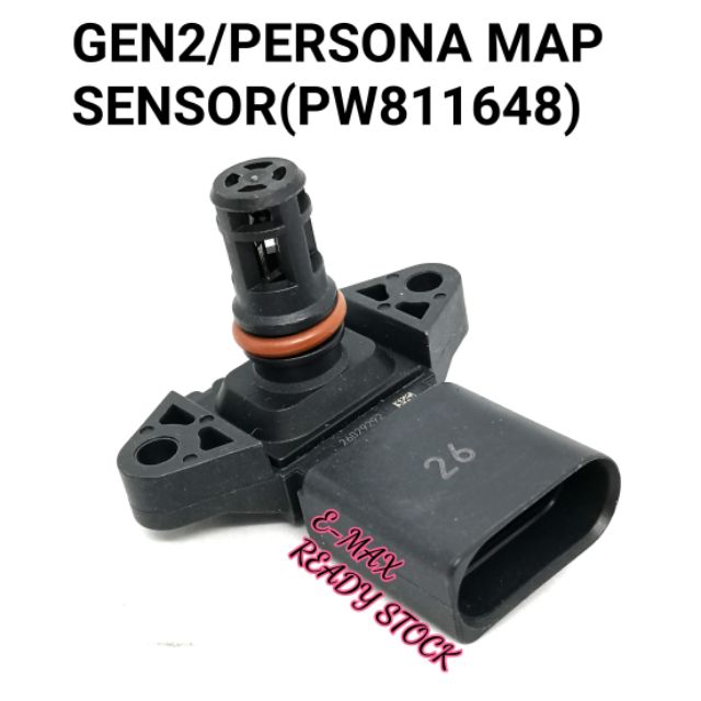 Original Proton Gen 2 Fl Waja Campro Satria Neo Persona Map Sensor 4 Pin Pw811648 Iafm 3124