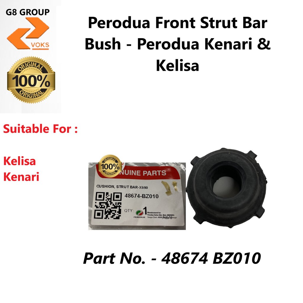 Perodua Front Strut Bar Bush Perodua Kenari & Kelisa ( 48674 BZ010