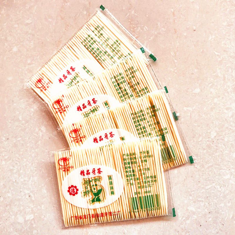 Bamboo Durable Toothpicks Disposable Sharp Sticks For Entertaining ...