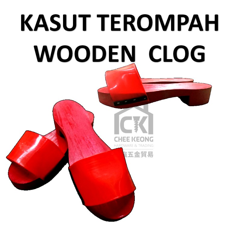 Puma Traditional Wooden Clog Kasut Terompah Kasut Kayu 传统木屐男女出花园潮州 Shopee Malaysia