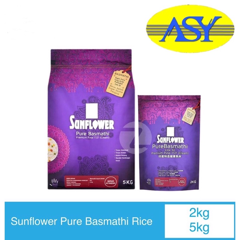 Sunflower Pure Basmathi Parboiled Rice | Shopee Malaysia