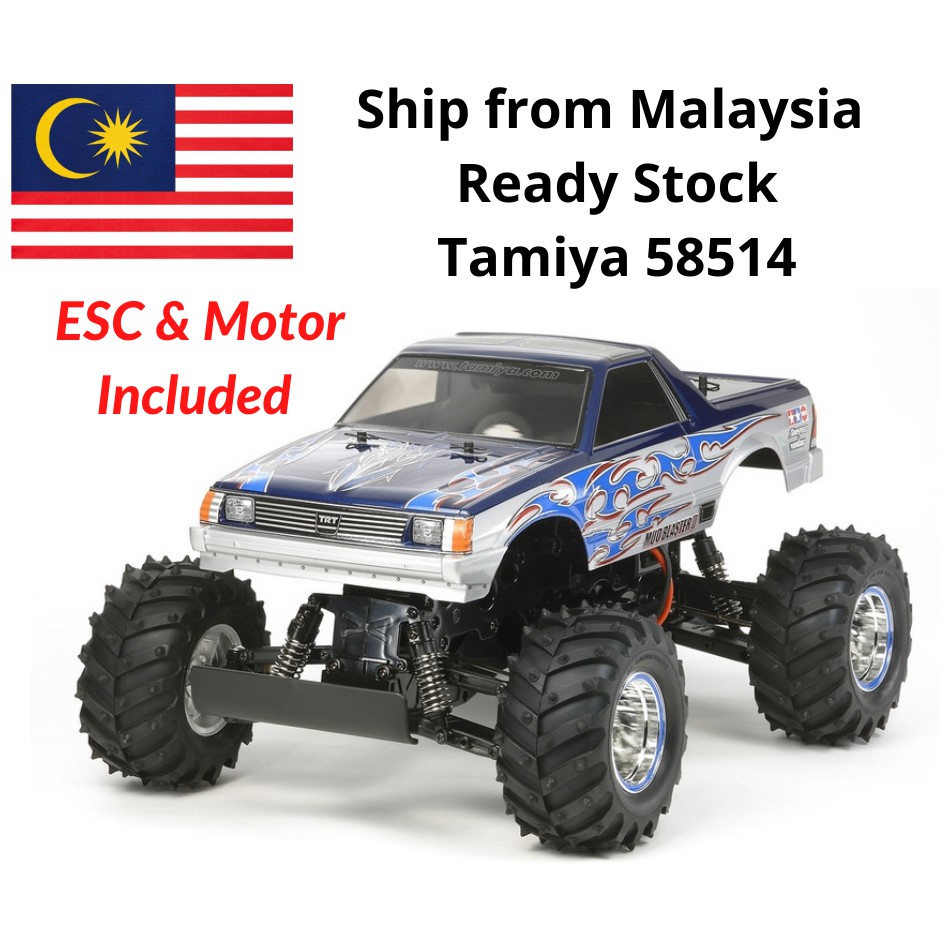 Tamiya 58514, 1/10 RC Car , Mud Blaster II WT-01 Monster Truck