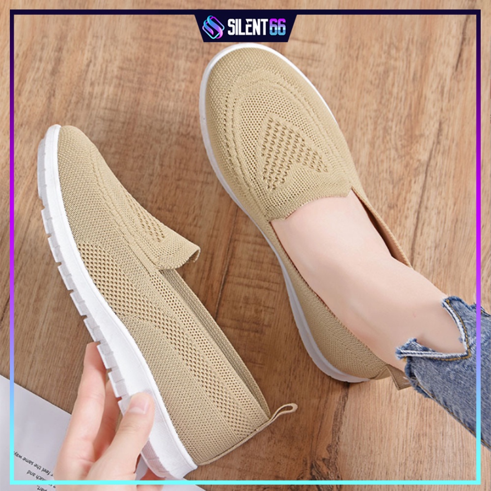 Trend Kasut Slip-On Empuk Untuk Wanita Aktif