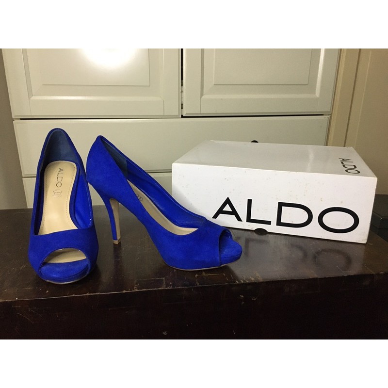 Aldo royal blue clearance heels