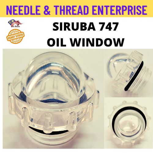 OIL WINDOW 747 / OIL COVER / OIL CAP / PENUTUP MINYAK MESIN JAHIT ...