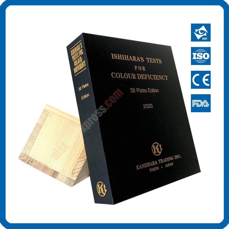Ishihara Book 38 Plates | Optometry Color Blindness Color Deficiency ...