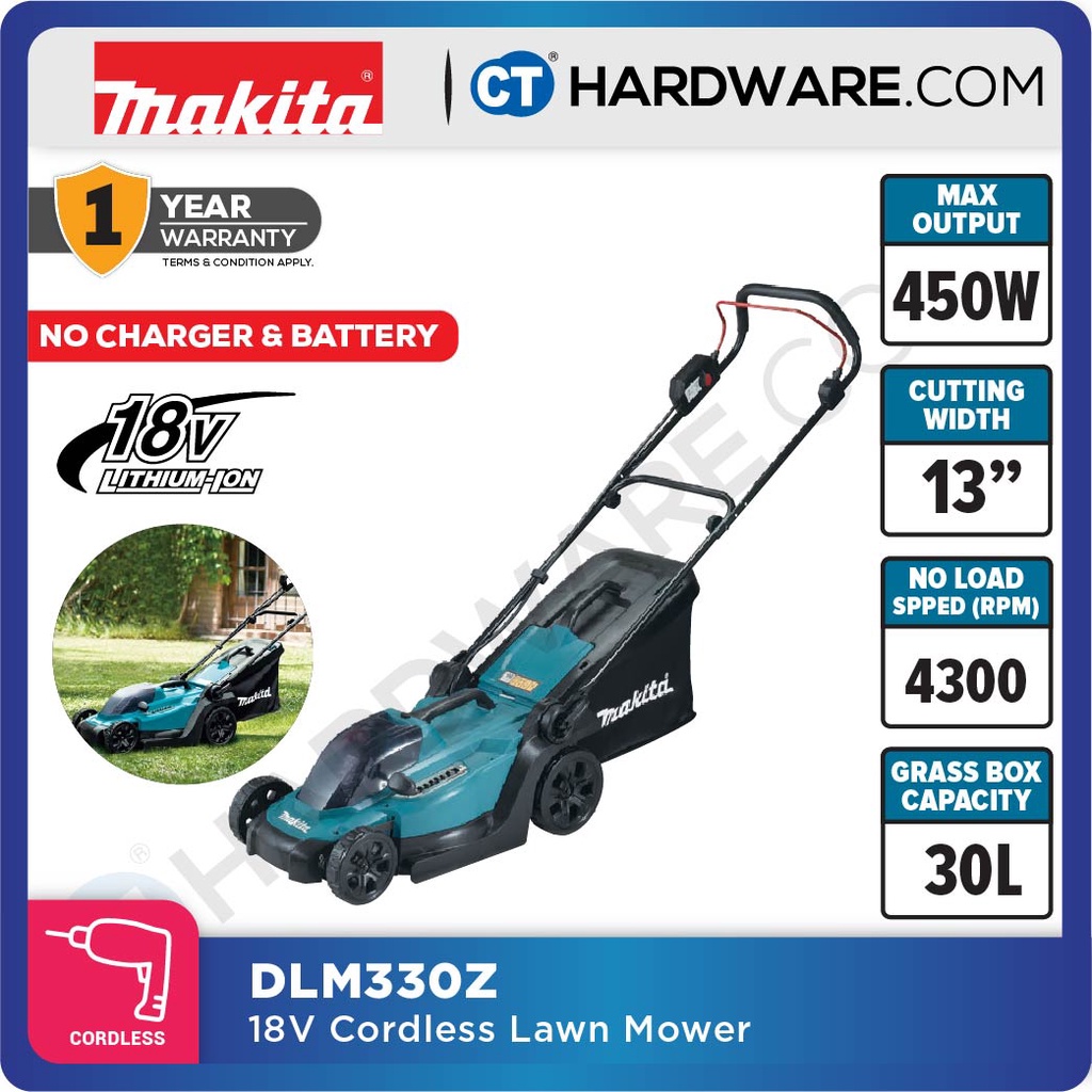 Cortacéped 18V LXT 33cm DLM330Z MAKITA