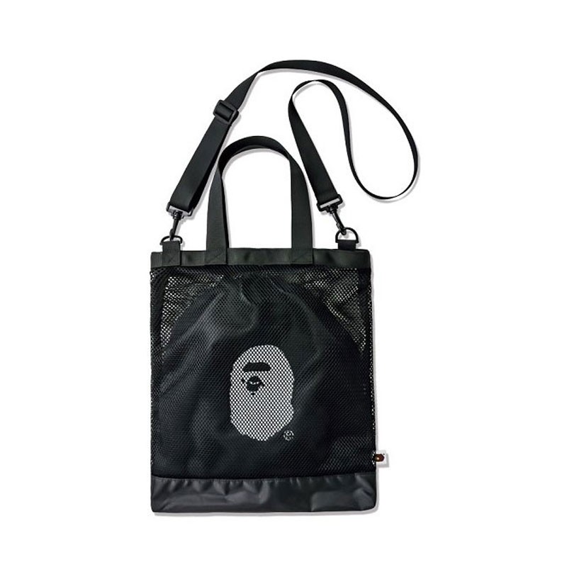 Bape Crossbody Shoulder Bag Casual Mesh Bandeau Handbag Tote Bag ...