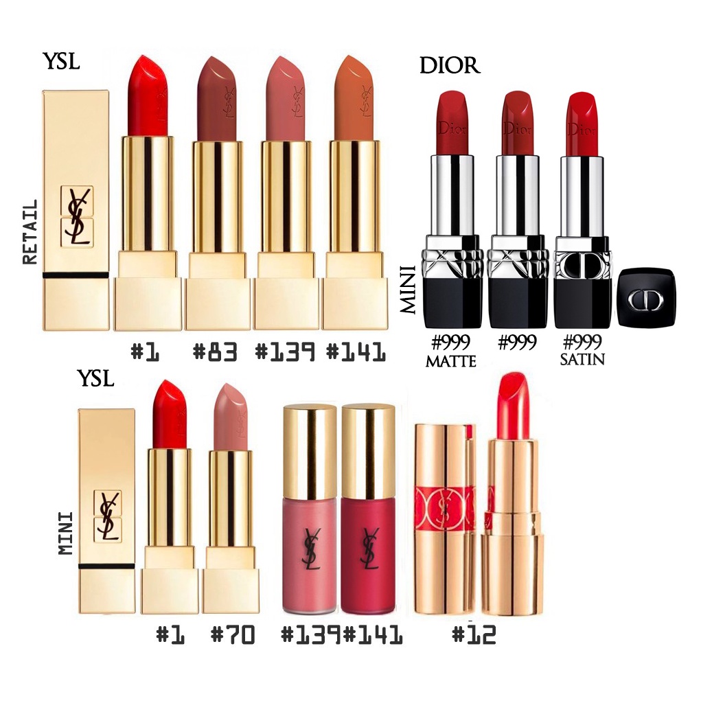 Mini ysl lipstick best sale