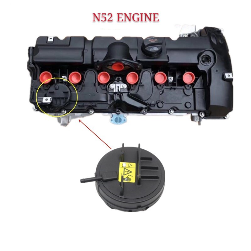 Bmw n52 on sale valve cover