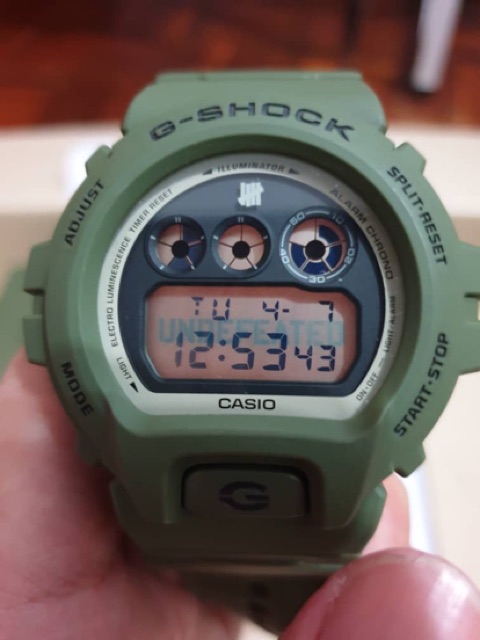 CASIO G-Shock x Undefeated DW-6901UD-3/DW-6901UD/DW-6901UD-3JR 100