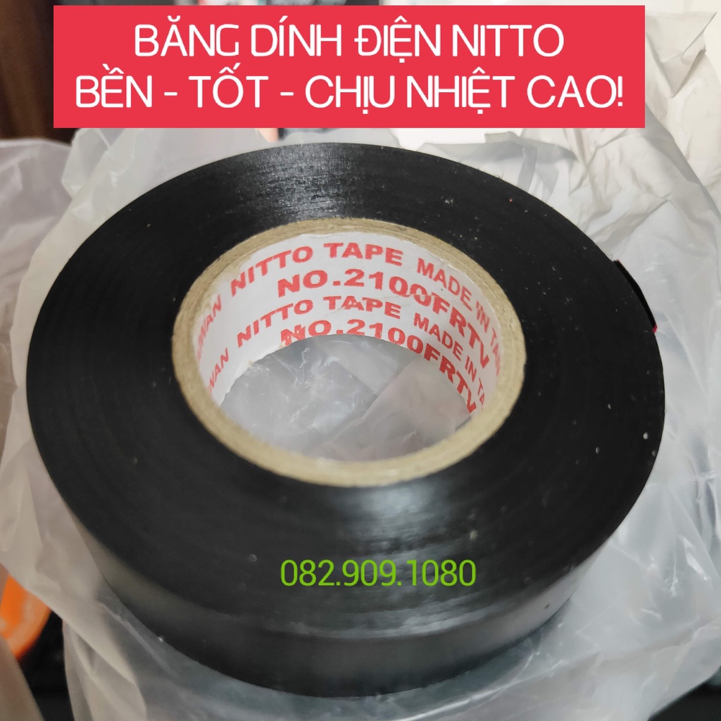 Nitto Denko 2100FRTV PVC insulation and insulation tape. High quality